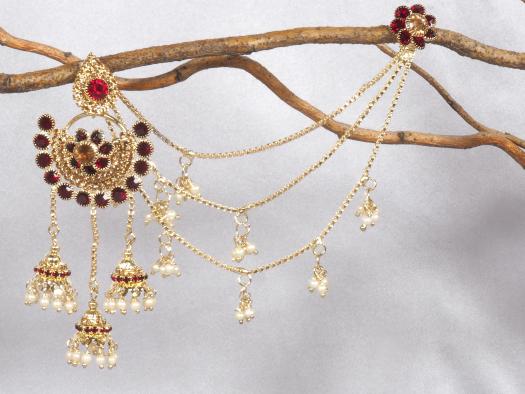 Indian earrings "Nikhila"